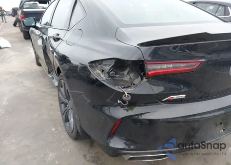 2022 Acura Tlx A-Spec Package из США, поврежденный, VIN 19UUB5F53NA004591